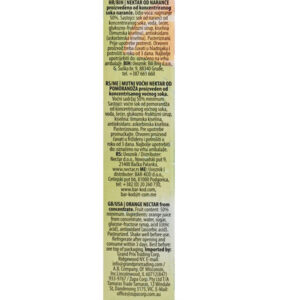 FRUCTAL CLASSIC NARANČA|1 L|FRUCTAL - Slika 3