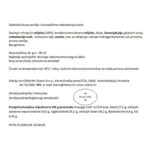 HÄAGEN-DAZS MACADAMIA ORAH|95 ml|HÄAGEN-DAZS - Slika 2