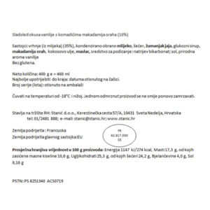 HÄAGEN-DAZS MACADAMIA ORAH|460 ml|HÄAGEN-DAZS - Slika 2