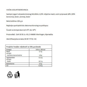 JOGOBELLA - CLASSIC|150 g|ZOTT - Slika 2