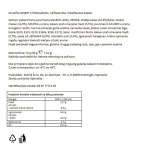 MONTE - TOP CUP|70 g|ZOTT - Slika 2