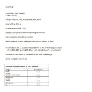 KRASTAVCI II.KL|2350 g/net.oc.1350 g|LARS - Slika 2