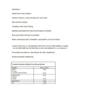 KRASTAVCI|4200 g/net.oc. 2200 g|LARS - Slika 2