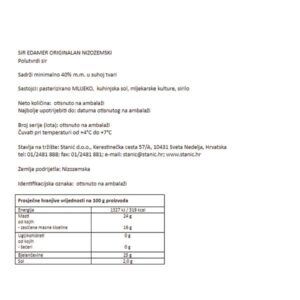 EDAMER BLOK|15 kg|LADY ANTJE - Slika 2