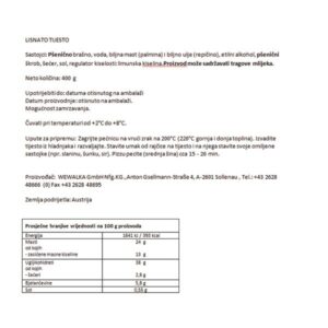 LISNATO TIJESTO|275 g|WEWALKA - Slika 2