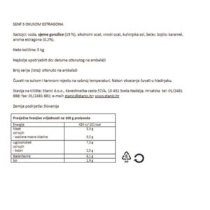 SENF|2 kg|BAKINA KUHINJA - Slika 2