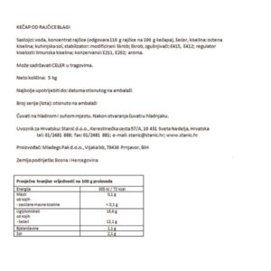 KETCHUP - BLAGI|5 kg|DOMINUS - Slika 2