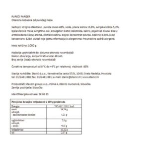 PUREĆI PARIZER|1 kg|BUCO - Slika 2