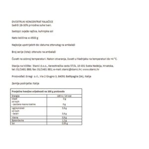 KONCENTRAT RAJČICE|4,5 kg|CASTELLO - Slika 2