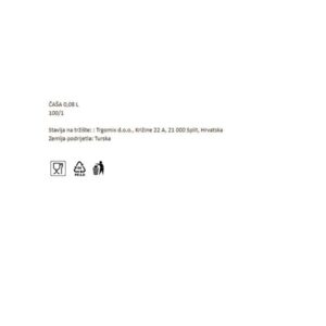 ČAŠA ZA PIĆE|0,008 L, 100/1| - Slika 2