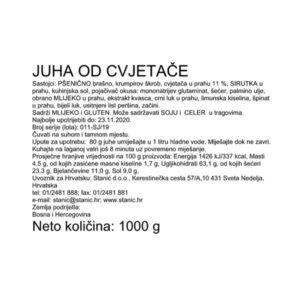KREM JUHA OD CVJETAČE|1000 g|BAKINA KUHINJA - Slika 2