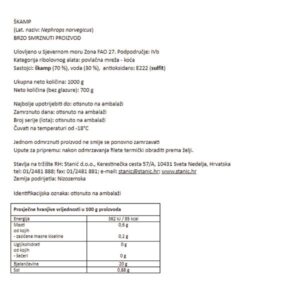 ŠKAMPI 20-30|6/12x1 kg|PEDRO /HORECA - Slika 2