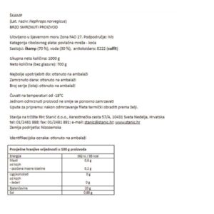 ŠKAMPI 8-12|1 kg|PEDRO /HORECA - Slika 2