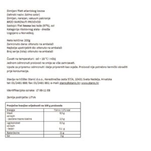 DIMLJENI LOSOS|200 g|HORECA - Slika 3