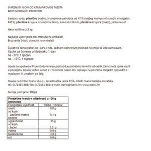 NJOKI|2,5 kg|GNOCCHI - Slika 2