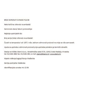 SVINJSKI FILE|10 kg|HORECA - Slika 2