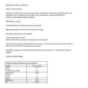 KUGLICE - NOISETTES|2,5 kg|LUTOSA - Slika 3