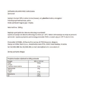 KROKETI OD KRUMPIRA|2,5 kg|MYDIBEL - Slika 2