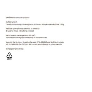 GRAŠAK|2,5 kg|HORECA - Slika 2