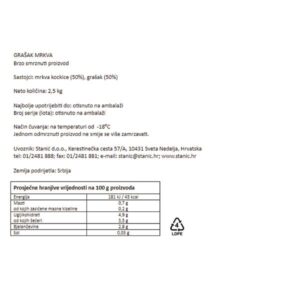 GRAŠAK/MRKVA|2,5 kg|HORECA - Slika 2