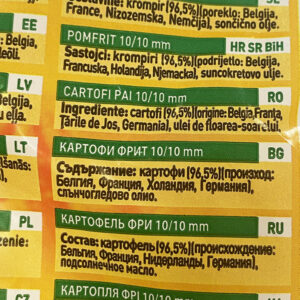 SEZONSKI POMMES FRITES B|2,5 kg|LUTOSA - Slika 4