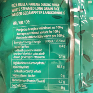 RIŽA - PARBOILED|5 kg|RIOPAK - Slika 3