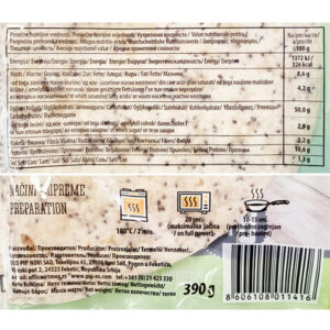 TORTILJA MEXICANA - CHIA|25 cm - 390 g (6/1)|TORTILLA MEXICANA - Slika 2