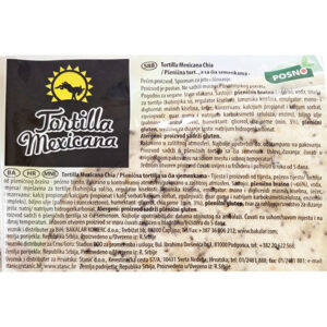 TORTILJA MEXICANA - CHIA|25 cm - 390 g (6/1)|TORTILLA MEXICANA - Slika 3