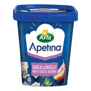BIJELI SIR KOC.ČEŠNJAK I PERŠIN 430G/200G APETIN