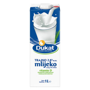 TRAJNO MLIJEKO 2,8% | 1 L | DUKAT