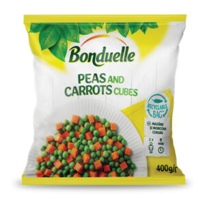 GRAŠAK+MRKVA KOCKA | 400 g | BONDUELLE